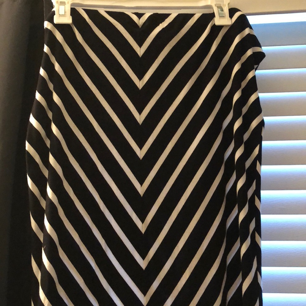 Knee length pencil skirt